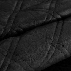 Přehoz na postel Luiz prošívaný barva černá