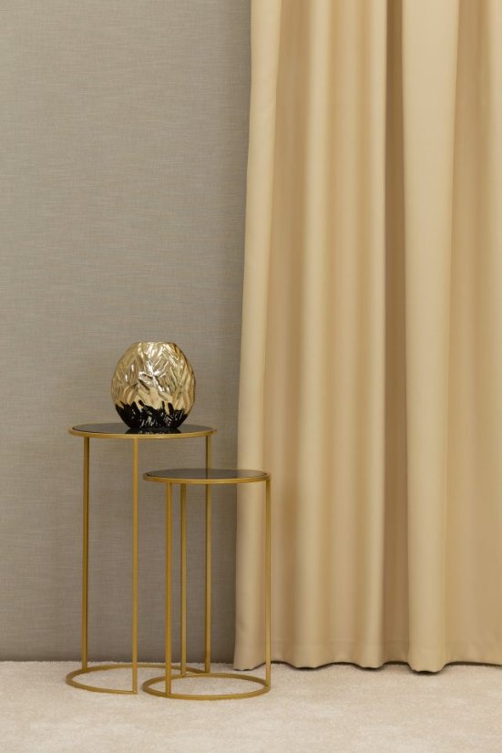 Zatemňovací Dim out Pierot dvoustranný šití na míru - Barva: antracit + středně šedá