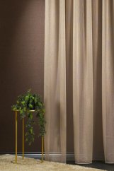 Záclona Lisa metráž caffé