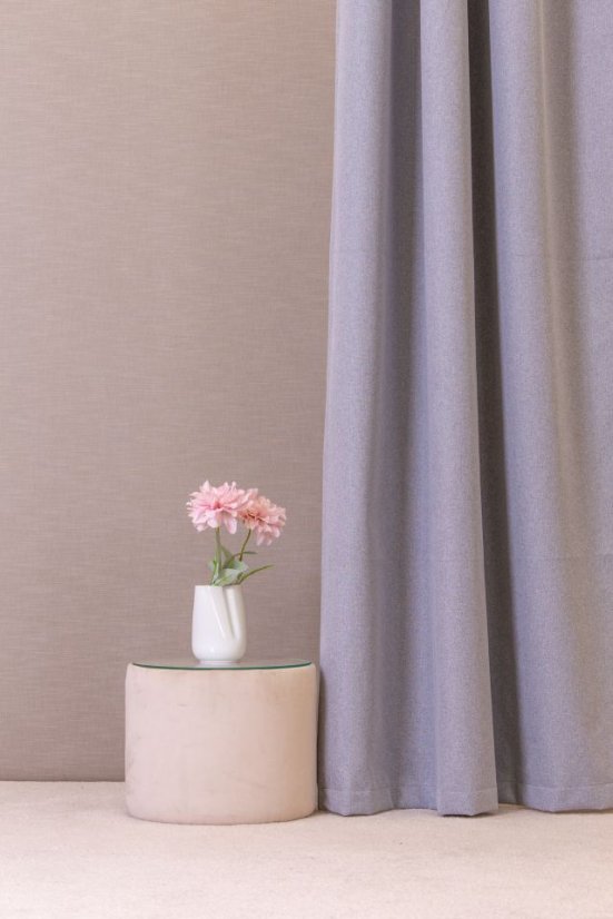 Závěs Black out Atlanta - Barva: modrá