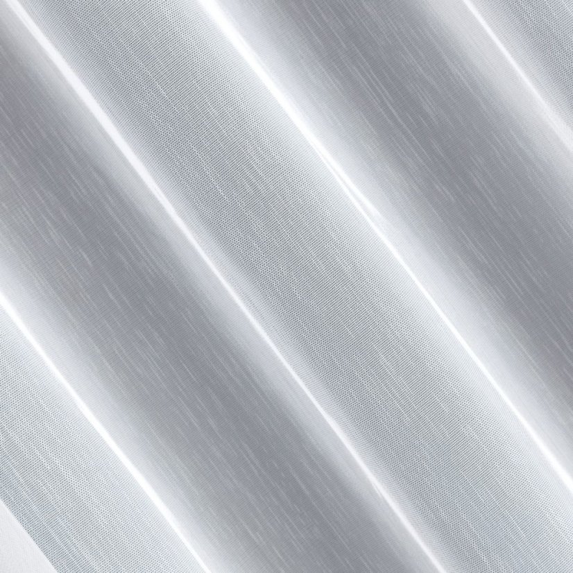 Záclona na míru Aden bílá