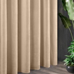 Dekorační látka samet Sibel šířka 300cm cappuccino