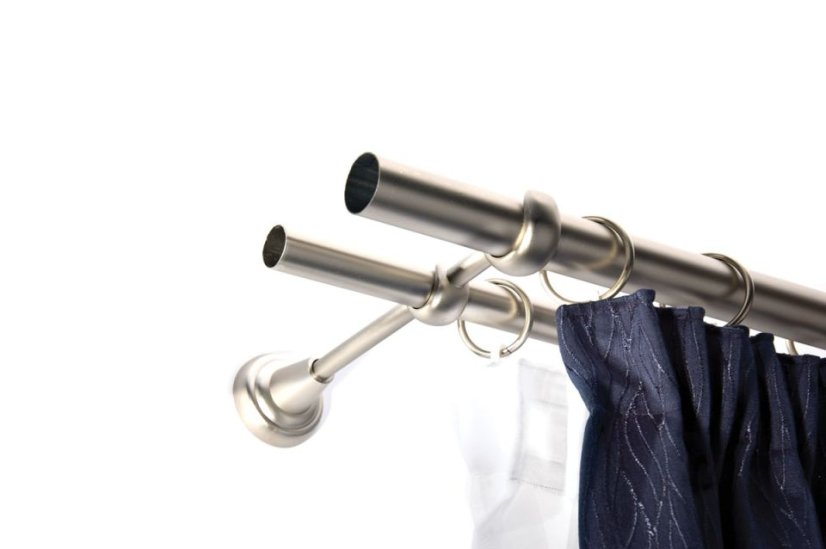 Interier Art tyč kovová 25mm - Barva: onyx, délka: 300cm