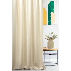 Dekorační látka samet krémová