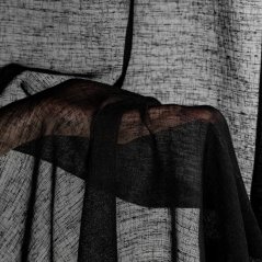 Záclona Verona metráž černá