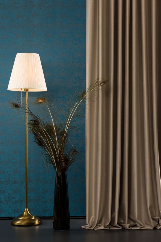 Dekorační látka Velluto metráž - Barva: indigo